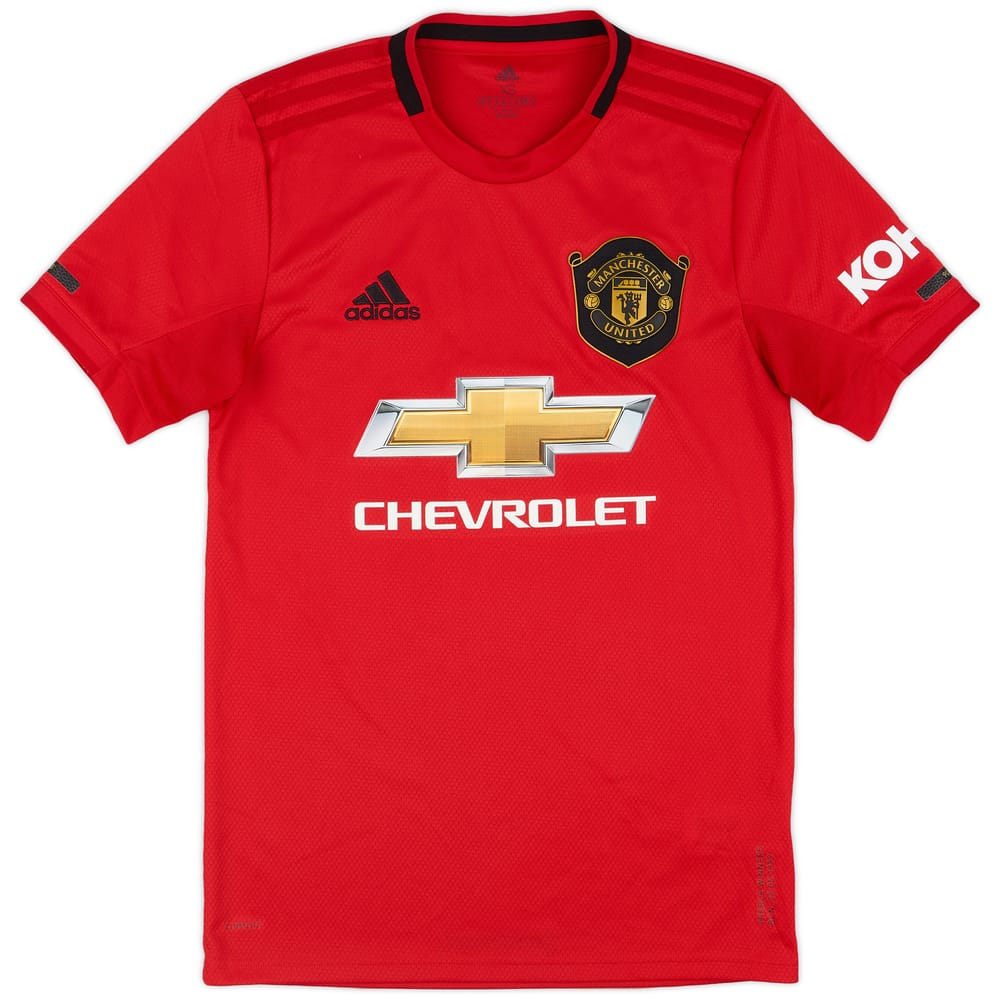 2019-20 Manchester United Home Shirt - 10/10 - (XS)
