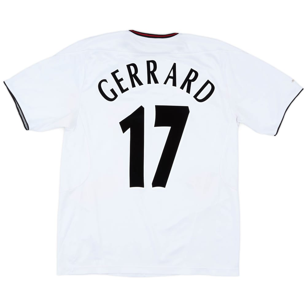 2003-04 Liverpool Away Shirt Gerrard #17 - 7/10 - (L)