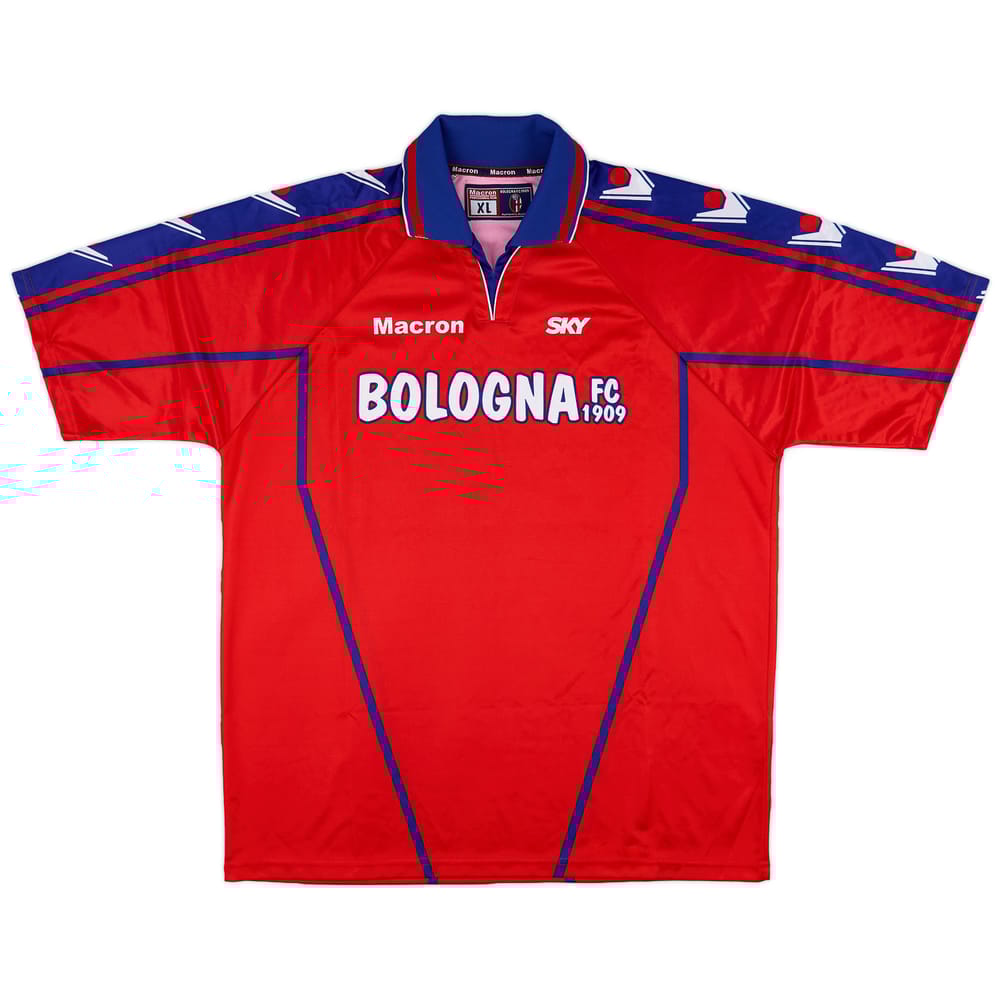 2002-03 Bologna Macron Training Shirt - 9/10 - (XL)