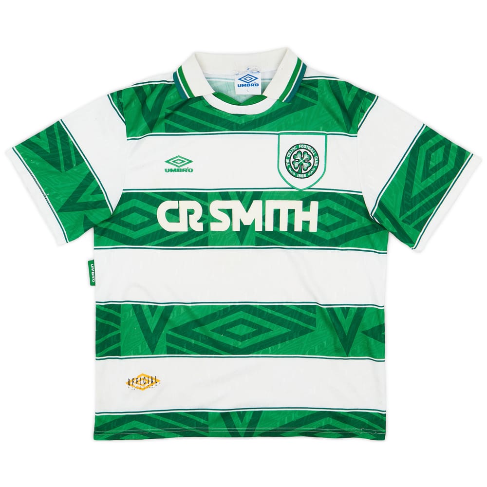 1993-95 Celtic Home Shirt - 6/10 - (L)