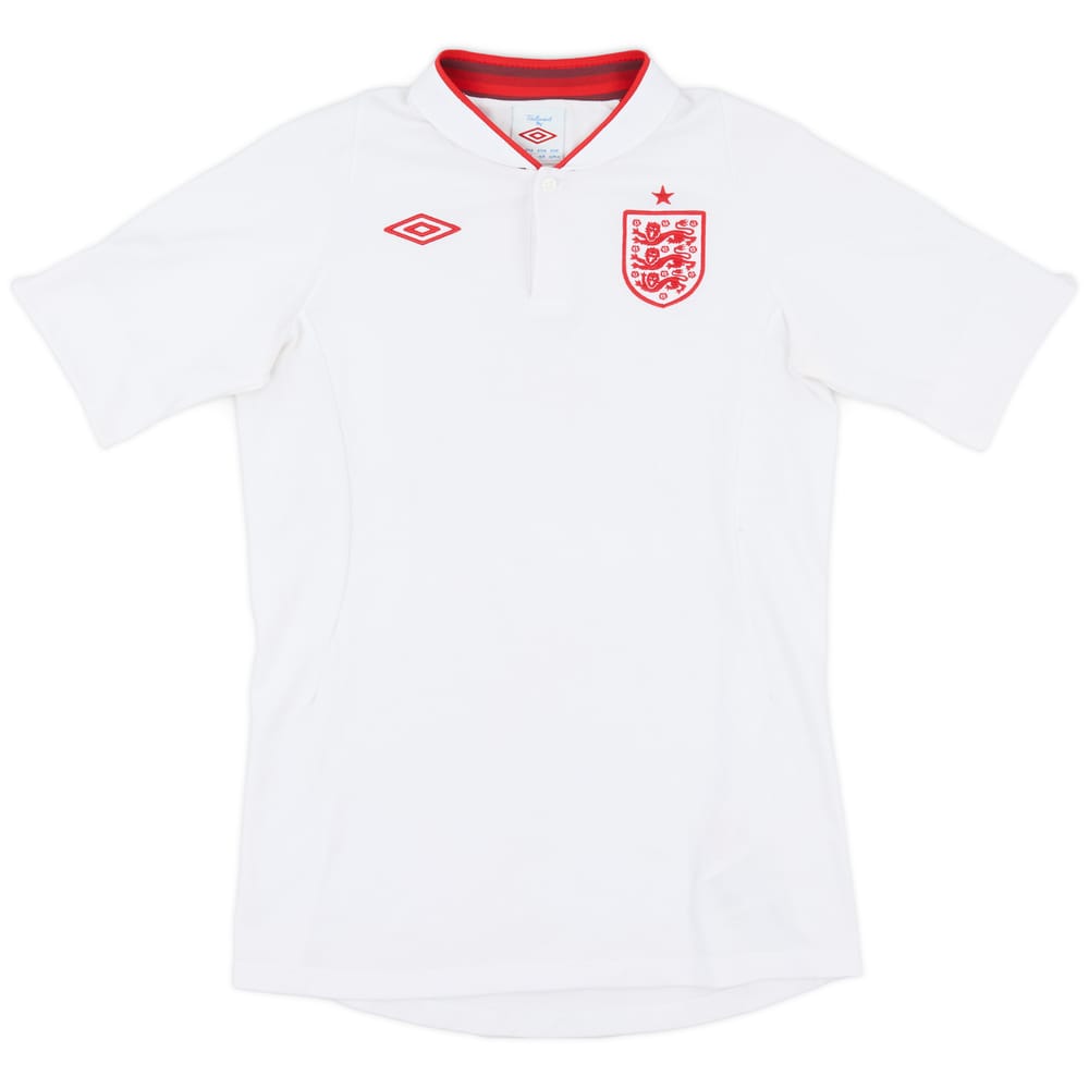 2012-13 England Home Shirt - 8/10 - (XL.Boys)