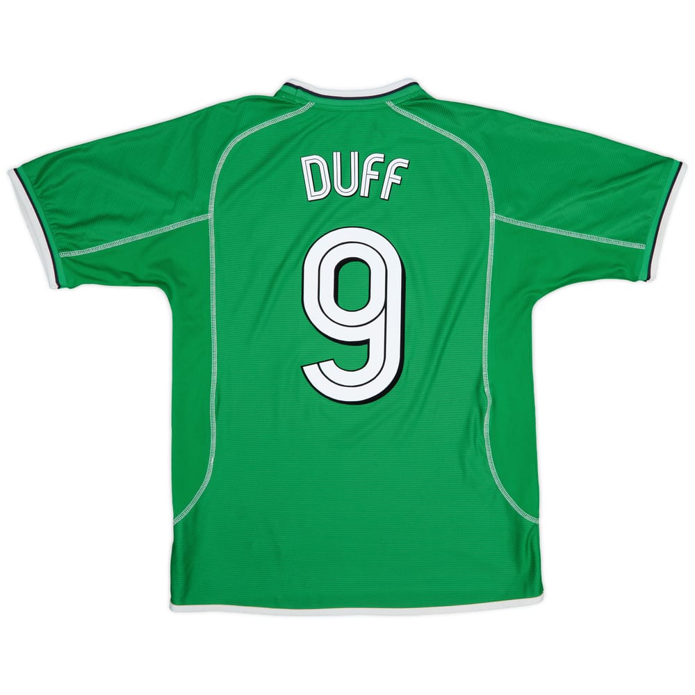 2001-03 Ireland Home Shirt Duff #9 - 6/10 - (M)