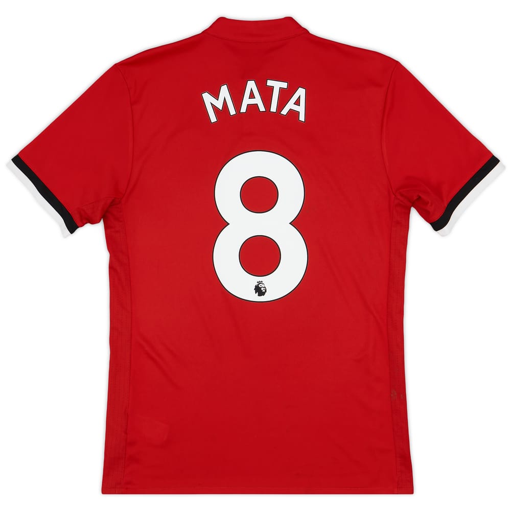 2017-18 Manchester United Home Shirt Mata #8 - 5/10 - (S)