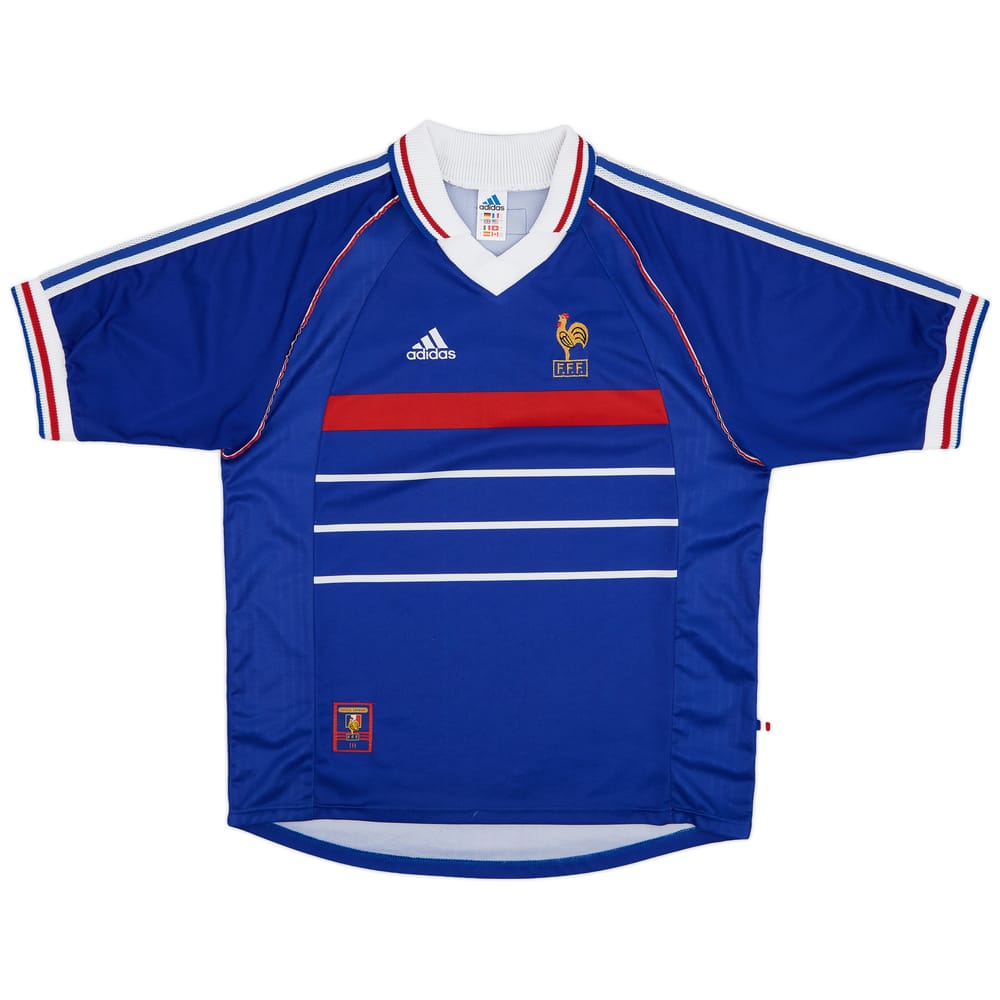 1998-00 France Home Shirt - 9/10 - (L)