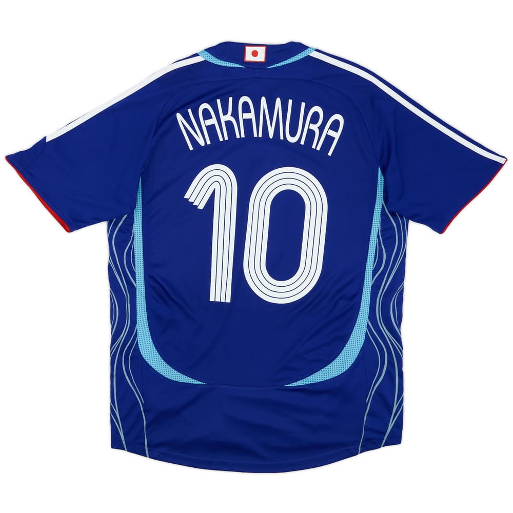2006-08 Japan Home Shirt Nakamura #10 - 8/10 - (M)