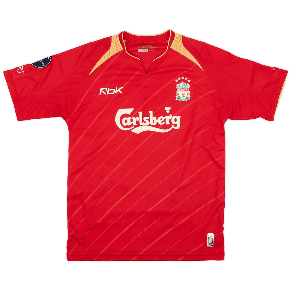 2005-06 Liverpool CL Home Shirt - 7/10 - (M)