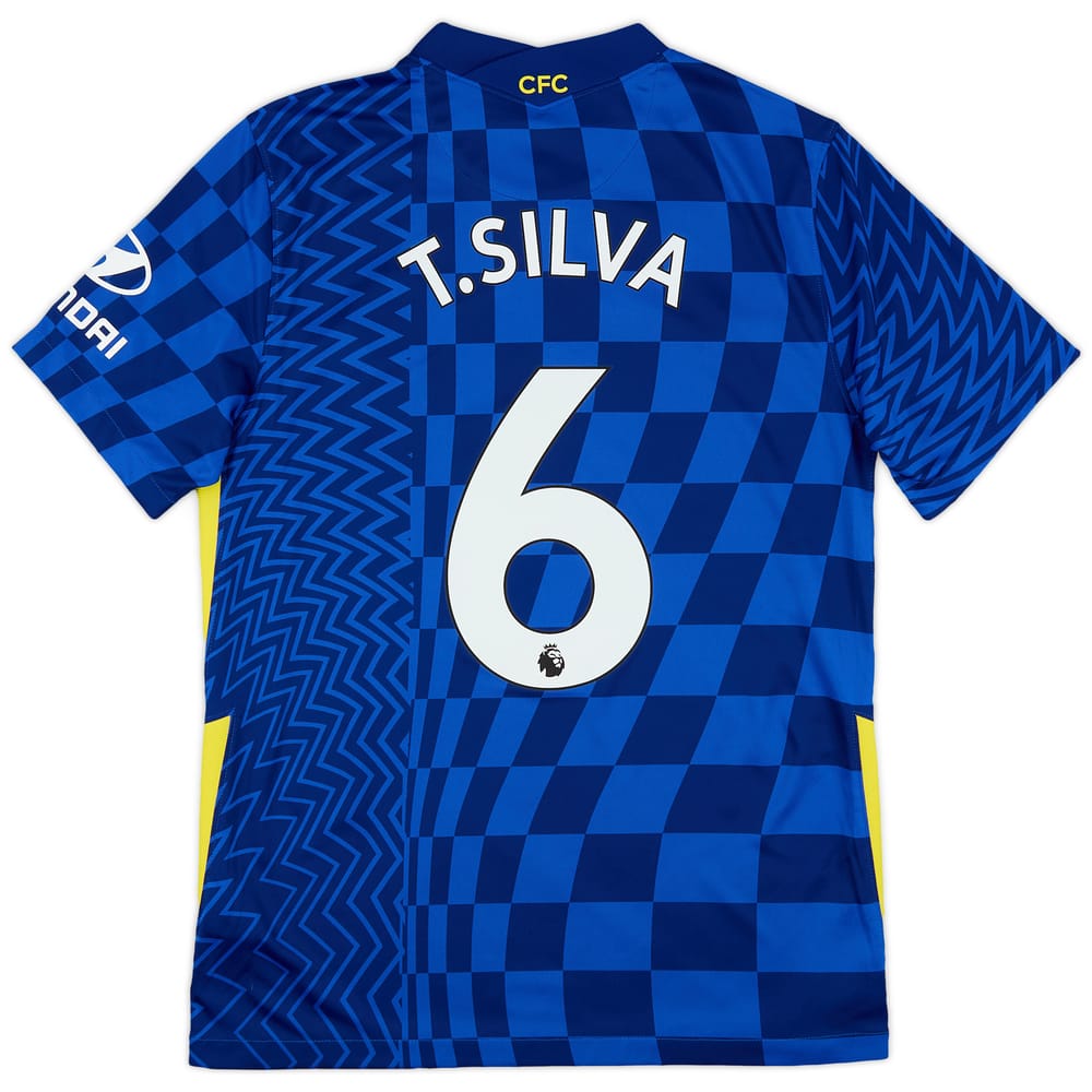 2021-22 Chelsea Home Shirt T.Silva #6 - 10/10 - (M)