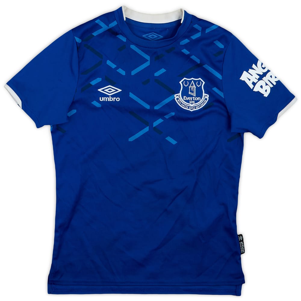 2019-20 Everton Home Shirt - 8/10 - (S.Boys)