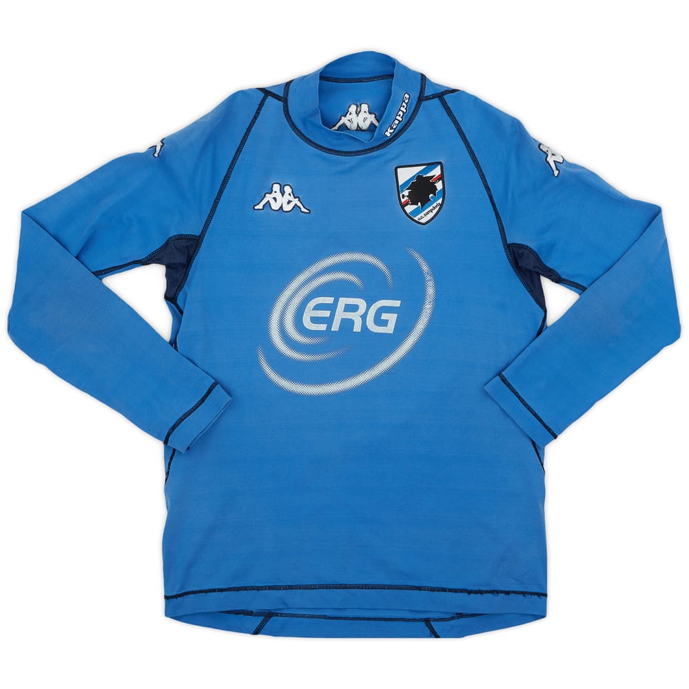 2004-05 Sampdoria Kappa Training L/S Shirt - 5/10 - (S)