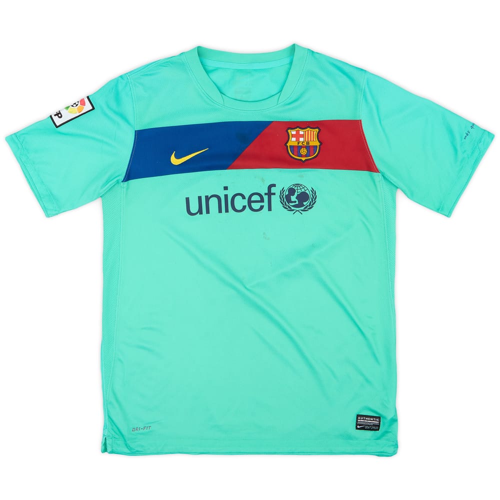 2010-11 Barcelona Away Shirt - 4/10 - (XL.Boys)