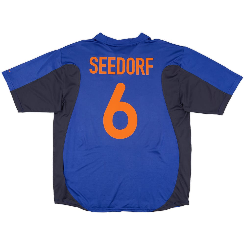 2000-02 Netherlands Away Shirt Seedorf #6 - 7/10 - (XL)