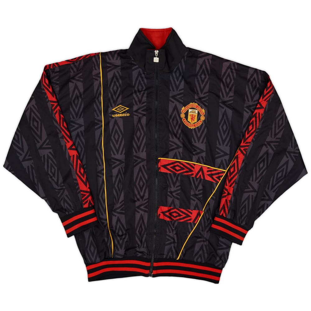 1992-93 Manchester United Umbro Track Jacket - 6/10 - (M)