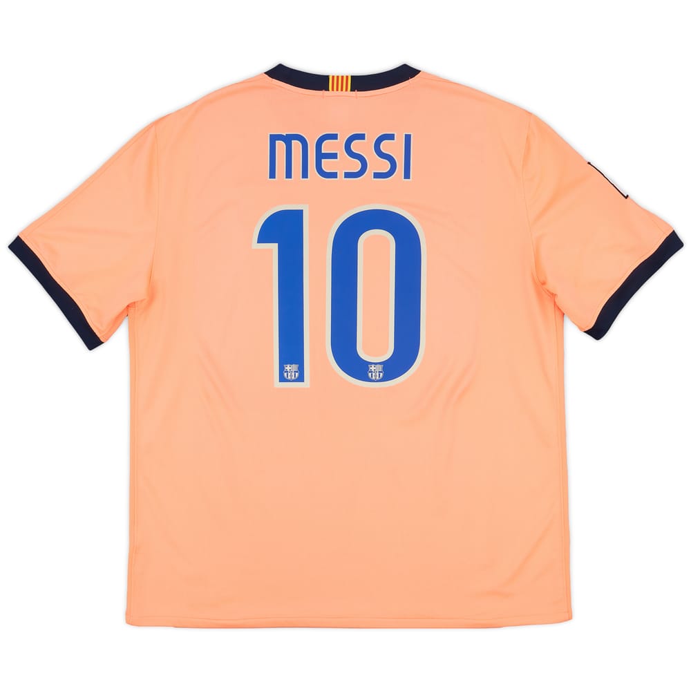 2009-10 Barcelona Away Shirt Messi #10 - 9/10 - (XL)