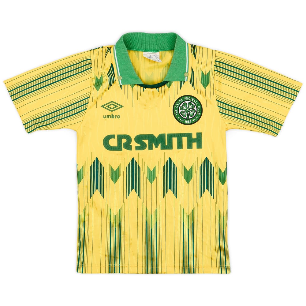 1989-91 Celtic Away Shirt - 7/10 - (5-6 Years)