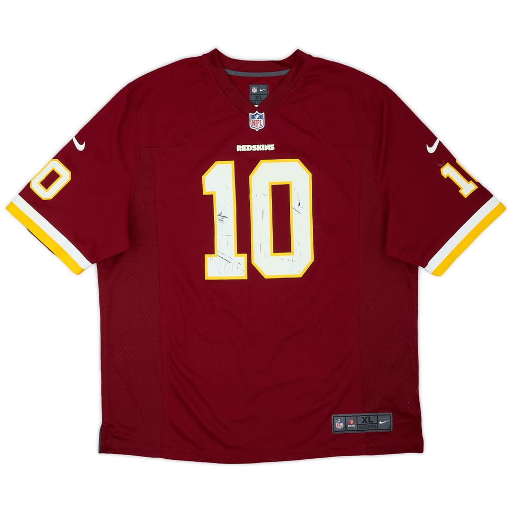 2012-15 Washington Redskins Griffin III #10 Nike Game Home Jersey - 4/10 - (XL)