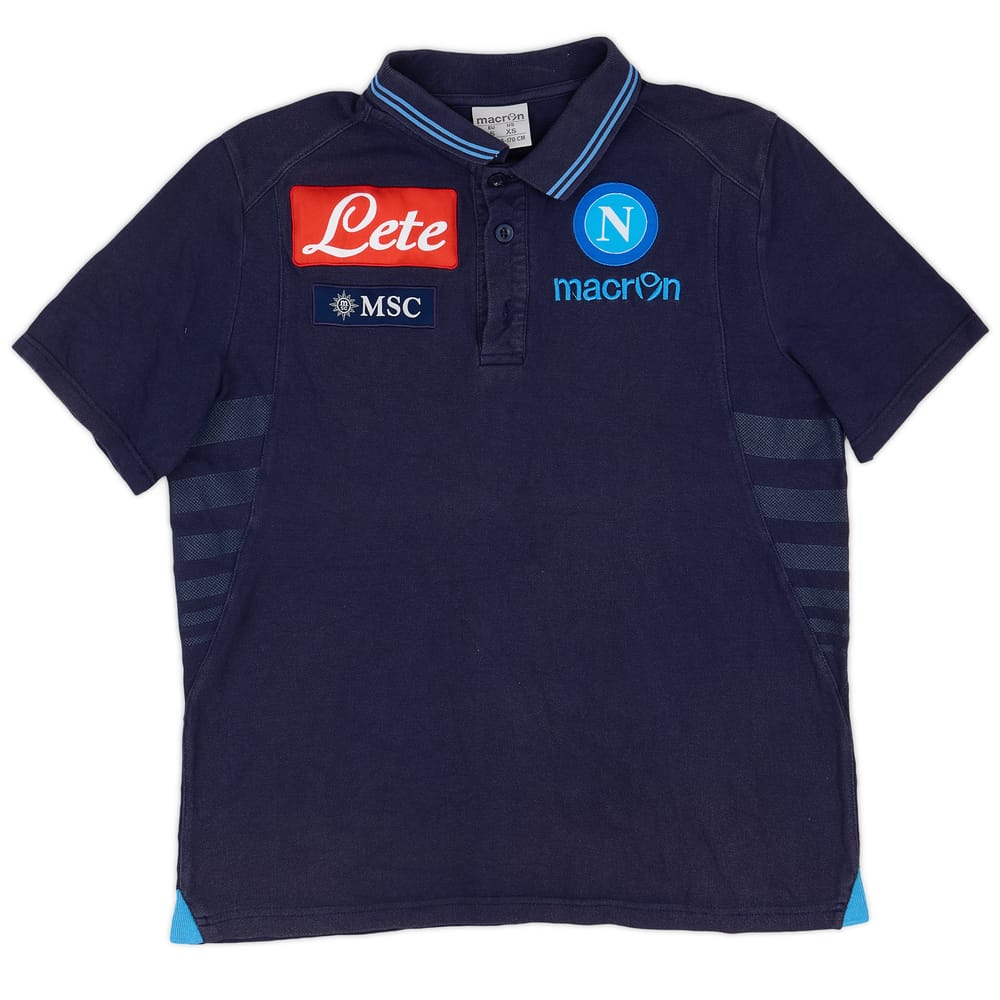 2010-11 Napoli Macron Polo Shirt - 7/10 - (S)