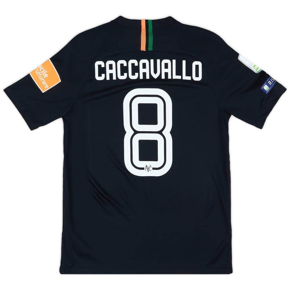 2019-20 Venezia Match Issue Home Shirt Caccavallo #8 - As New - (M)