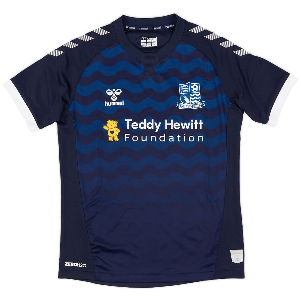 2020-21 Southend United Home Shirt - 8/10 - (XL.Boys)