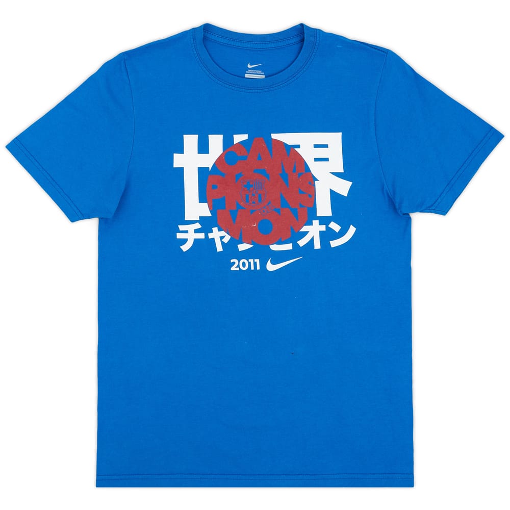 2011 Barcelona Nike Club World Cup Winners Tee (KIDS)