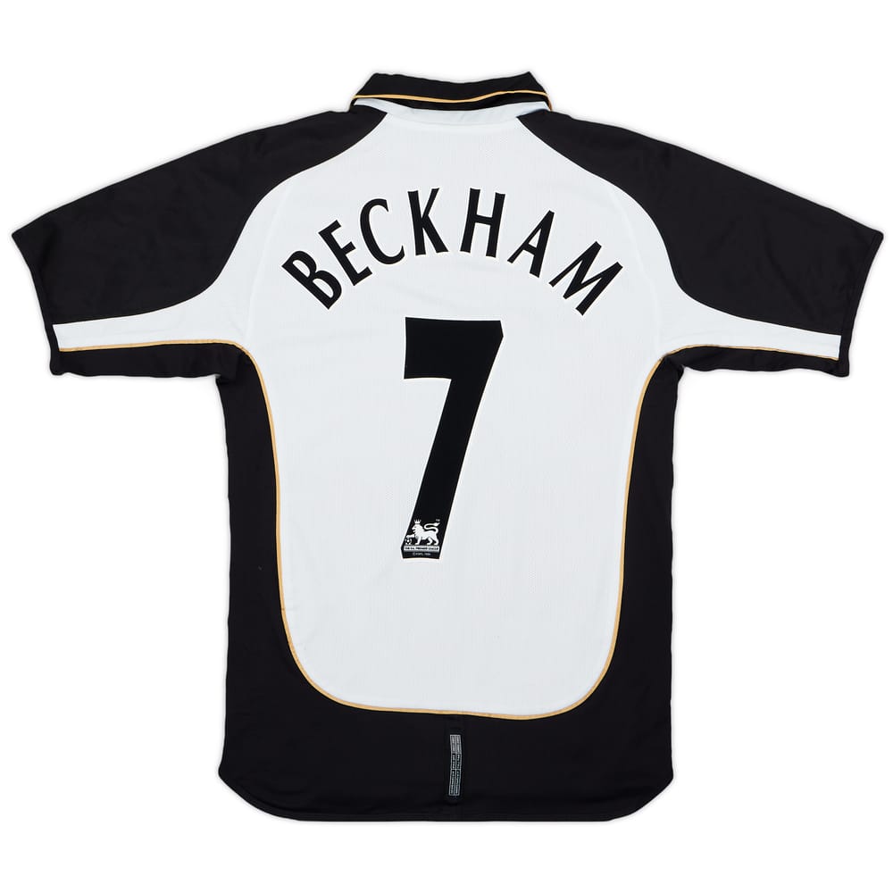 2001-02 Manchester United Centenary Away/Third Shirt Beckham #7 - 5/10 - (S)