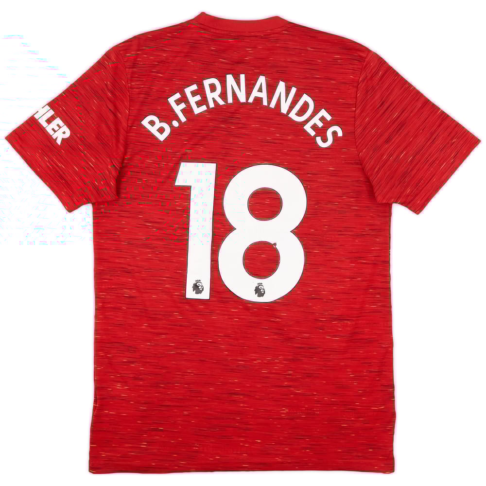 2020-21 Manchester United Home Shirt B.Fernandes #18 - 5/10 - (M)