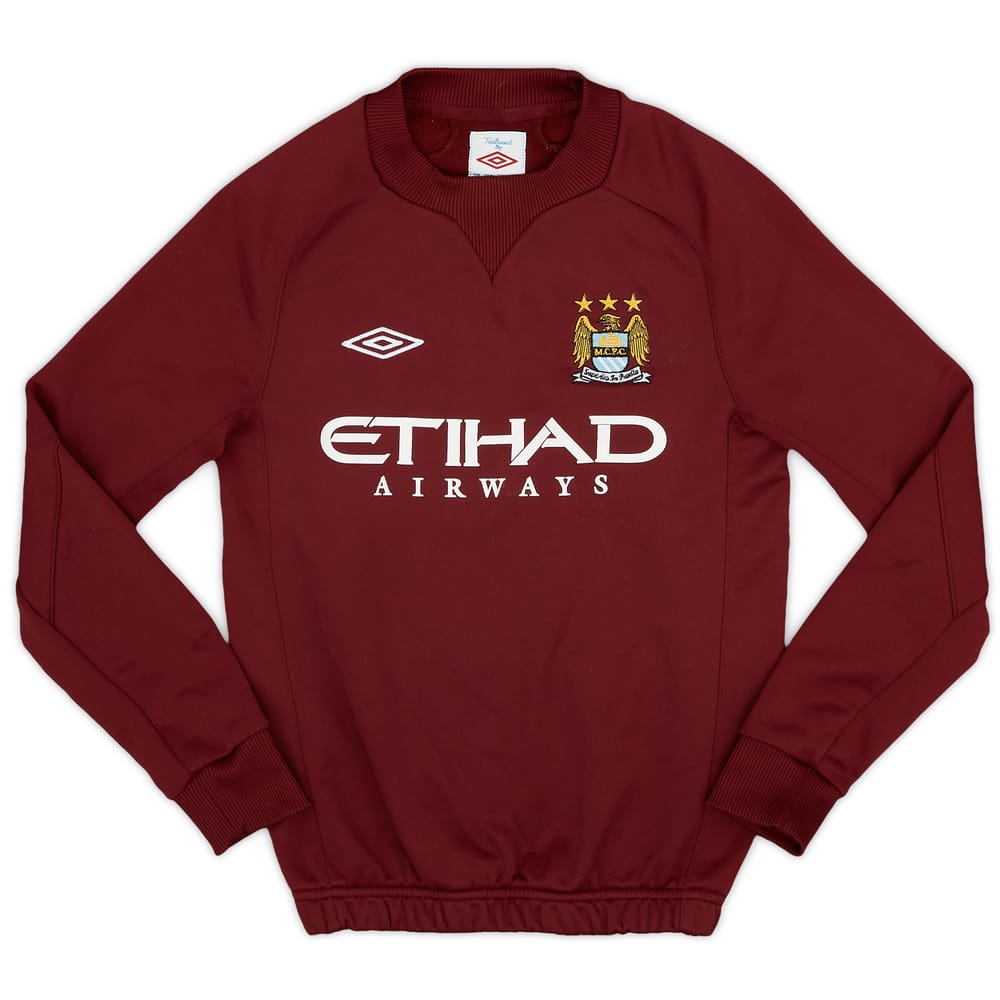 2012-13 Manchester City Umbro Sweat Top - 8/10 - (S.Boys)