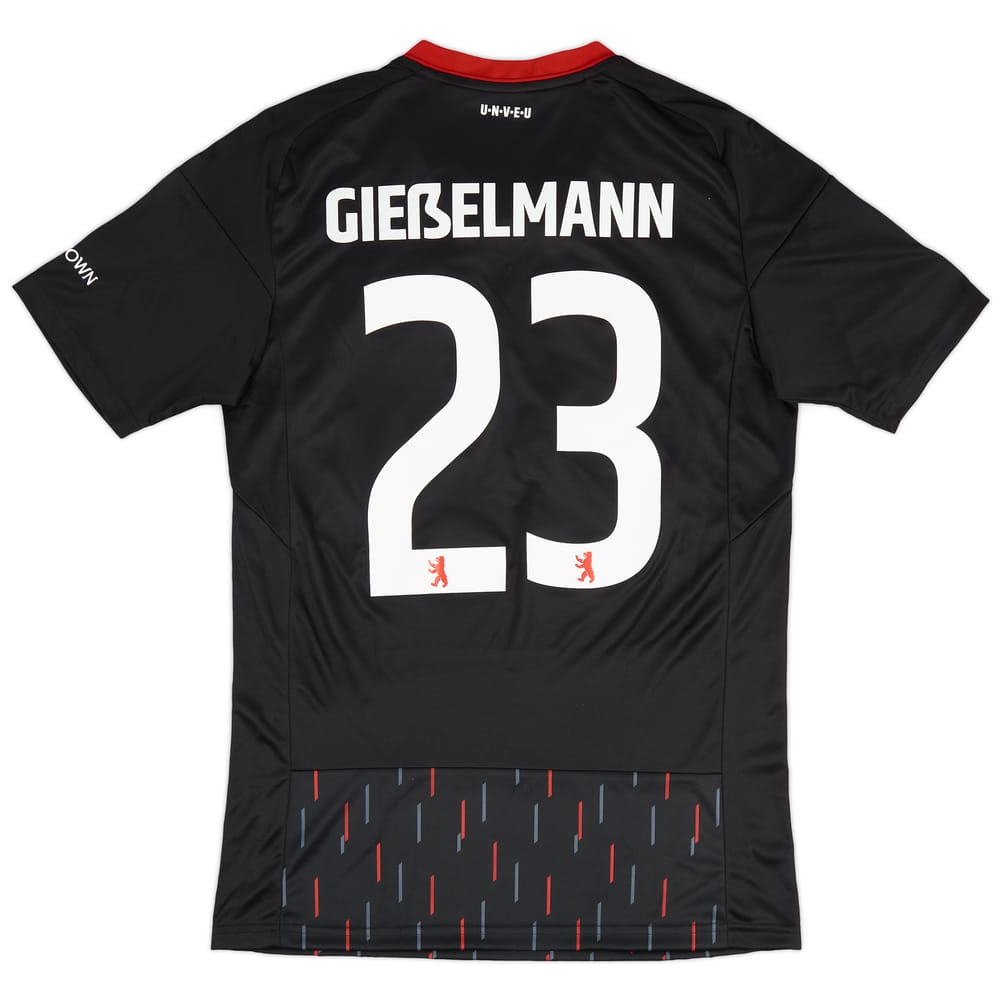 2022-23 Union Berlin Match Issue Europa League Third Shirt Giesselmann #23