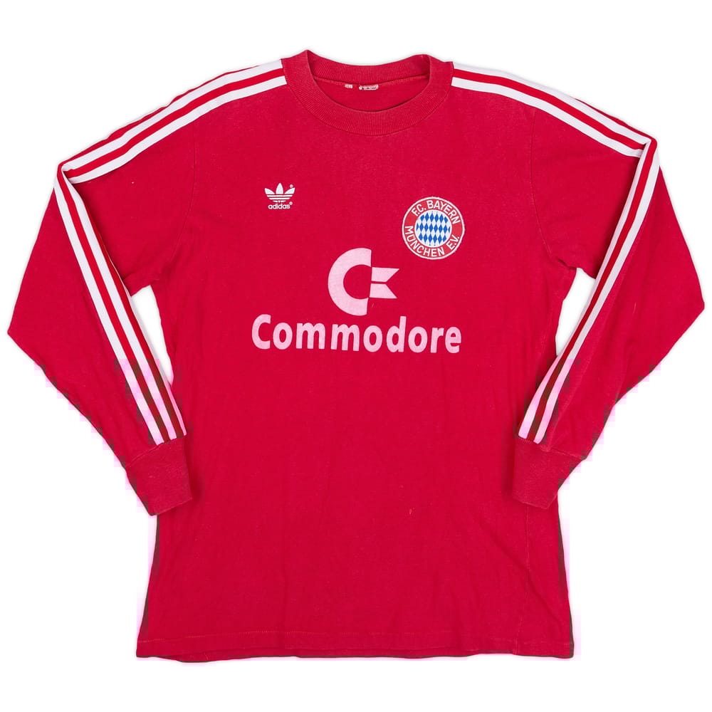 1984-89 Bayern Munich Home L/S Shirt - 8/10 - (M)