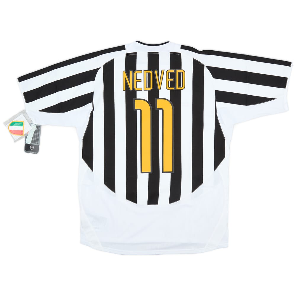 2003-04 Juventus Home Shirt Nedved #11 (L)