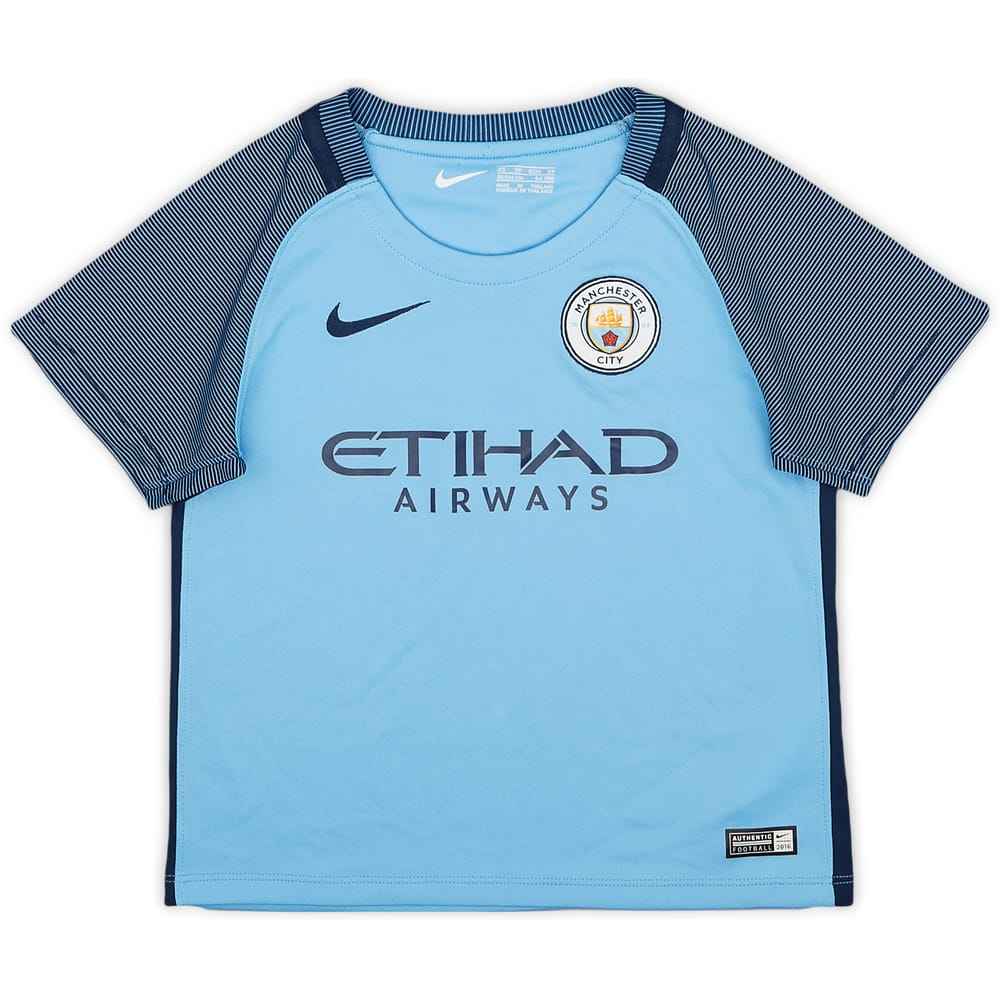 2016-17 Manchester City Home Shirt - 9/10 - (3-4 Years)