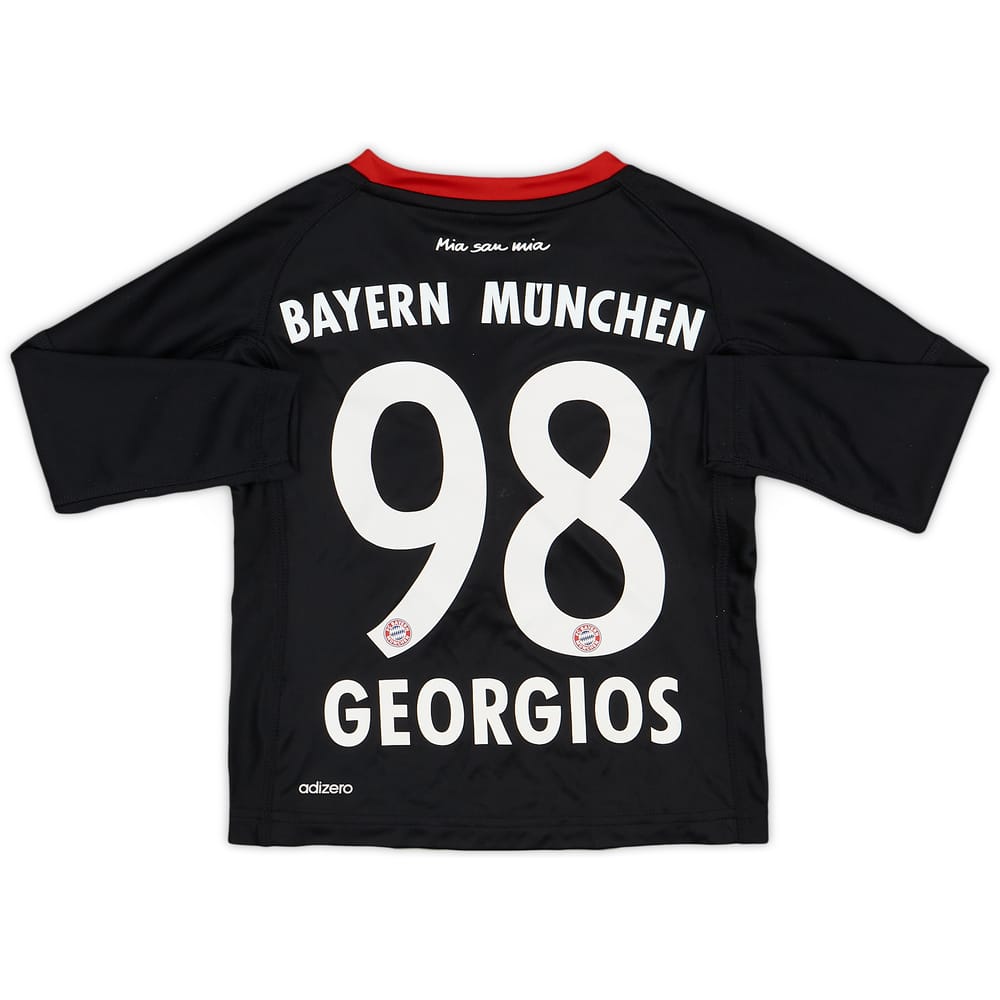2017-18 Bayern Munich GK Shirt Georgios #98 (2-3 Years)
