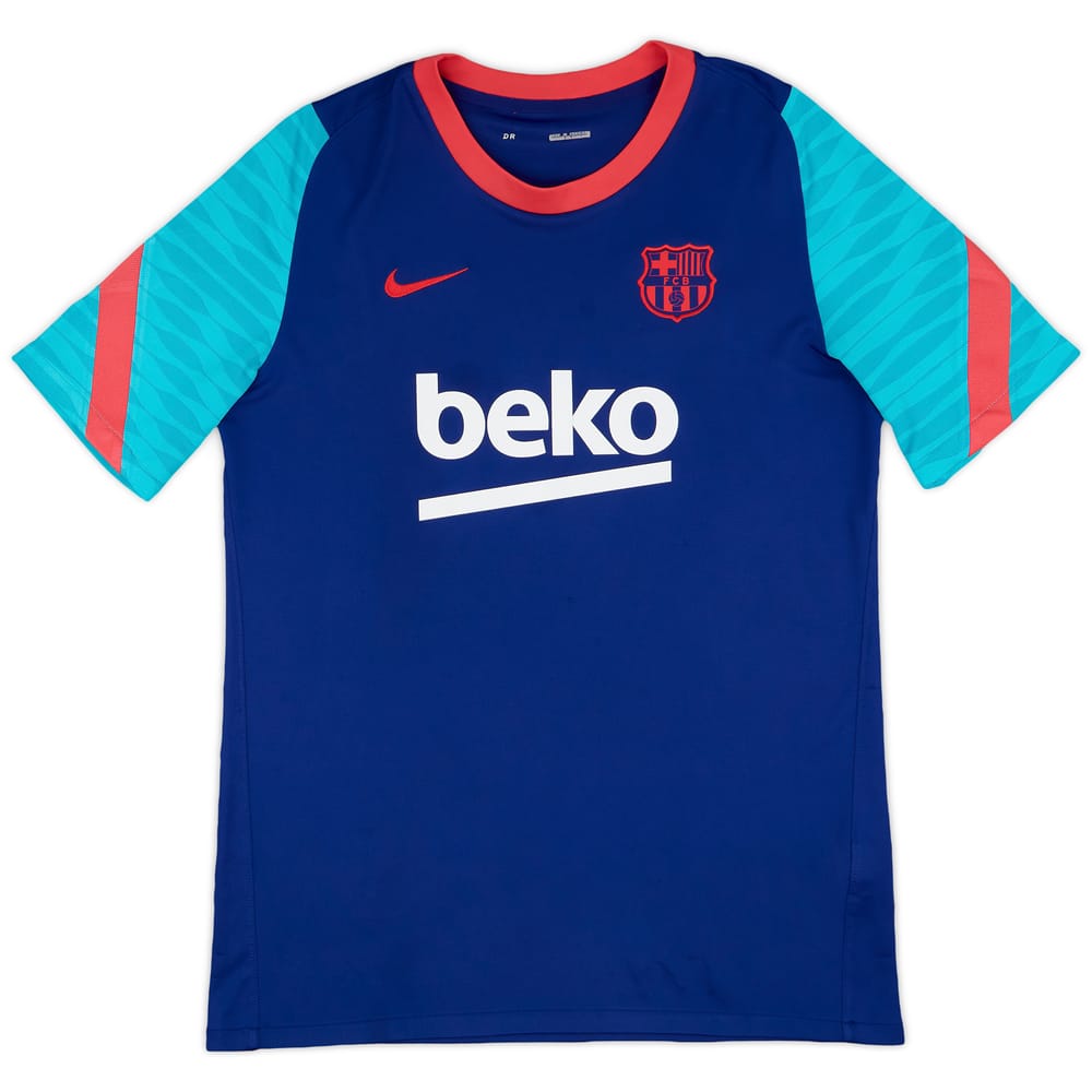 2021-22 Barcelona Nike Training Shirt - 6/10 - (M)