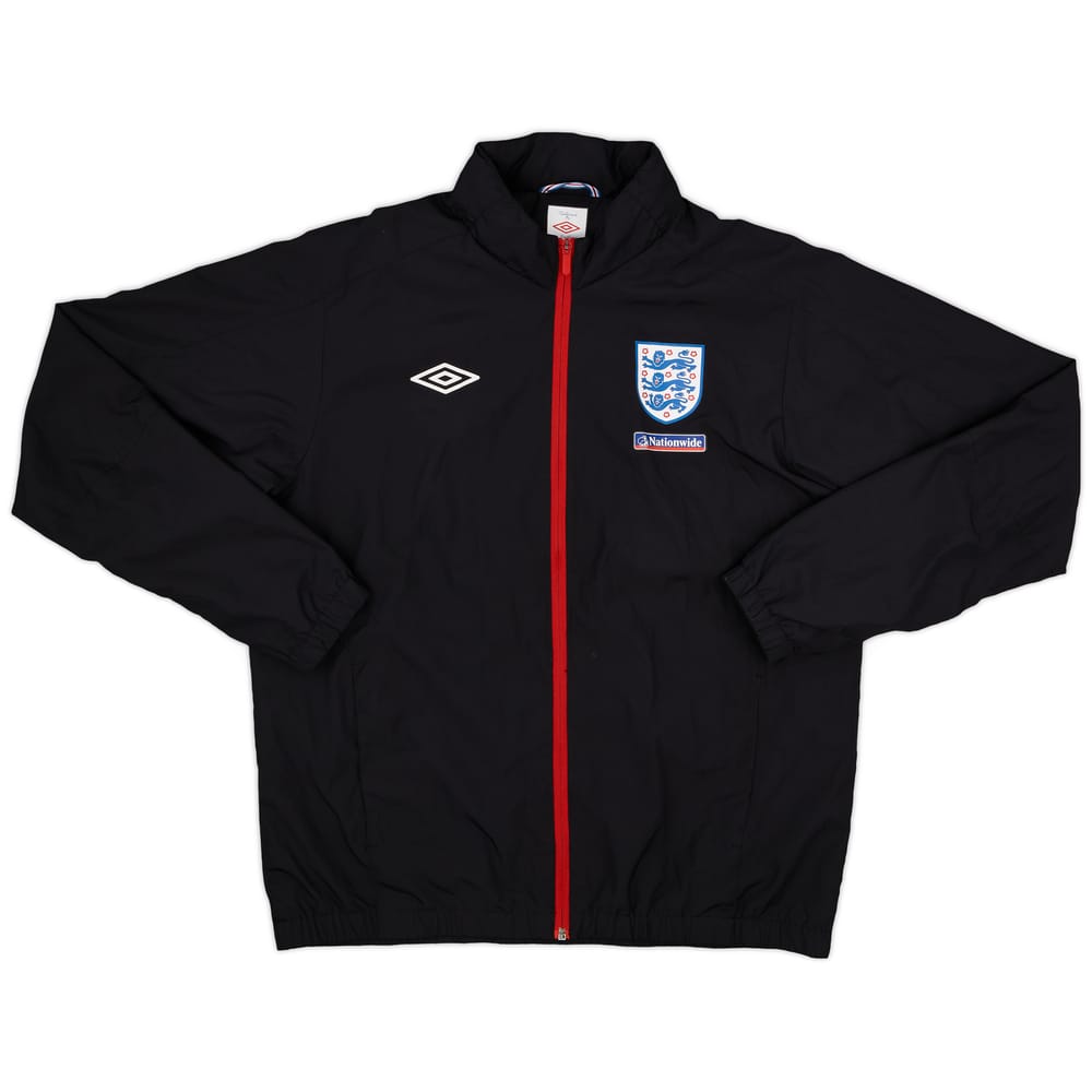2010-11 England Umbro Hooded Rain Jacket - 8/10 - (L)