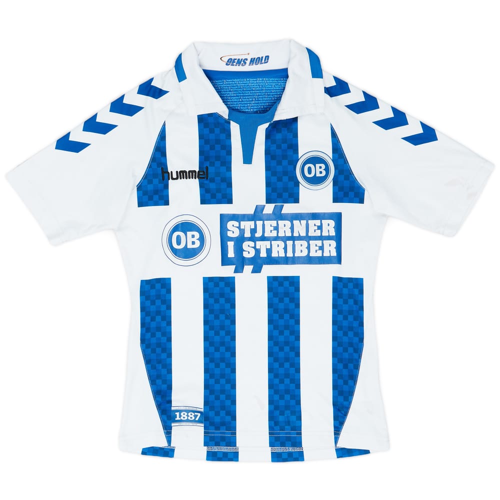 2015-16 Odense Home Shirt - 7/10 - (L.Boys)