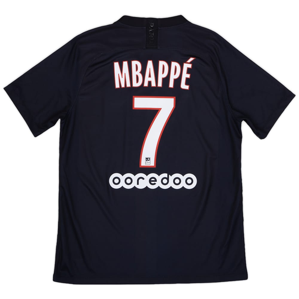 2019-20 Paris Saint-Germain Fourth Shirt Mbappe #7 - 8/10 - (L)