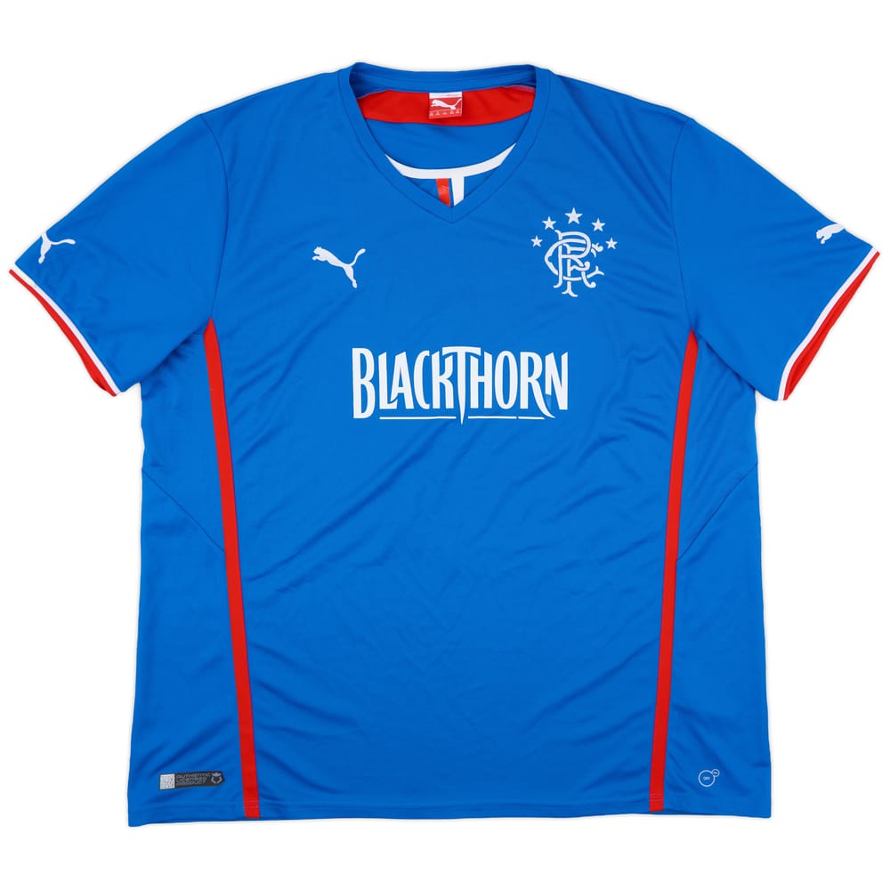 2013-14 Rangers Home Shirt - 7/10 - (3XL)