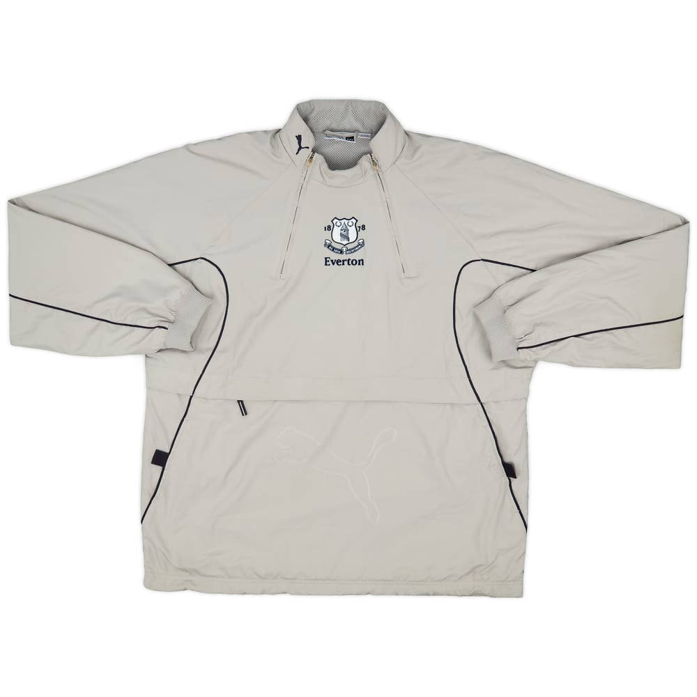 2000-02 Everton Puma 1/4 Zip Drill Top - 8/10 - (XXL)