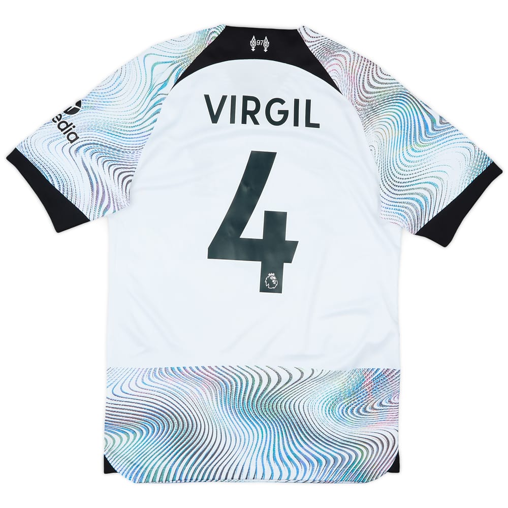 2022-23 Liverpool Away Shirt Virgil #4 - 10/10 - (S)