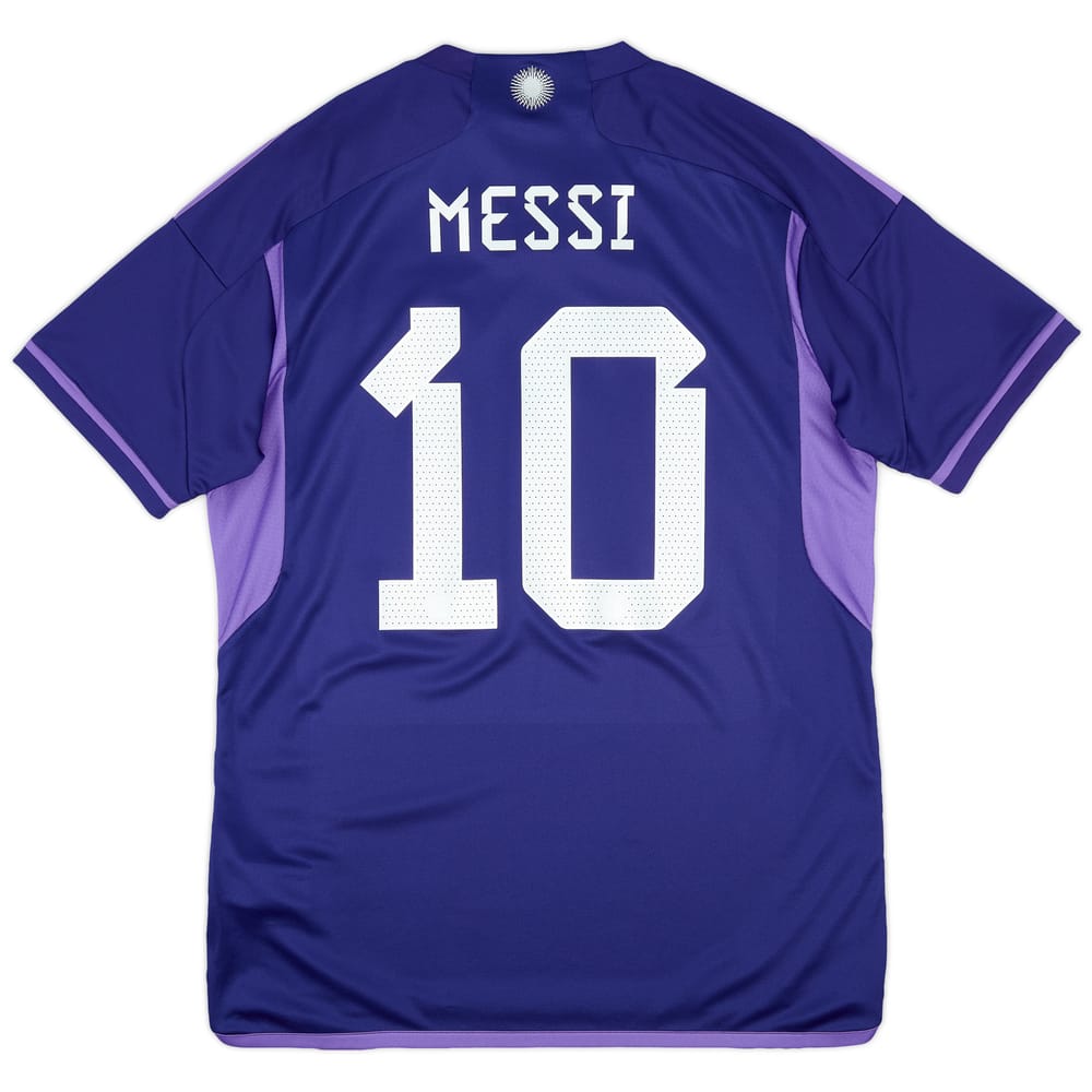 2022-23 Argentina Away Shirt Messi #10