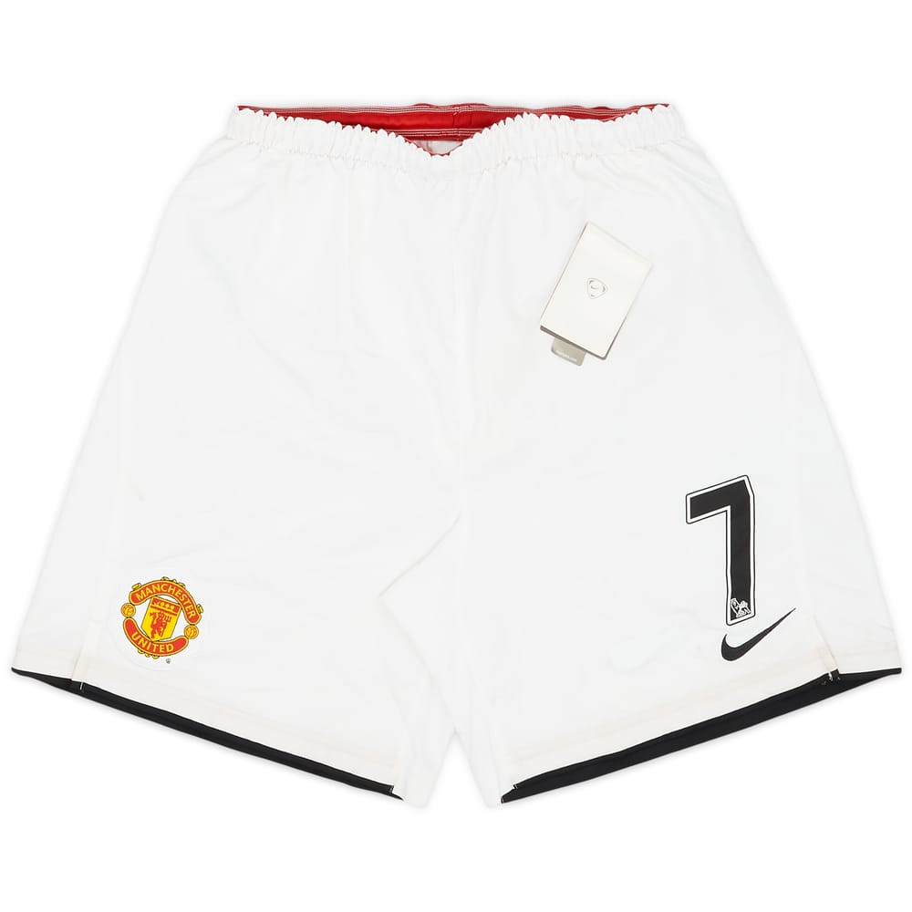 2007-09 Manchester United Home Shorts #7 (Ronaldo) (S)