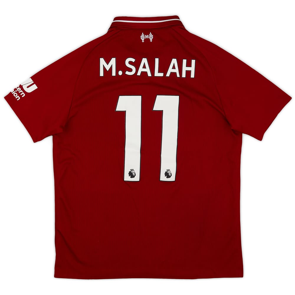 2018-19 Liverpool Home Shirt M.Salah #11 - 7/10 - (S)