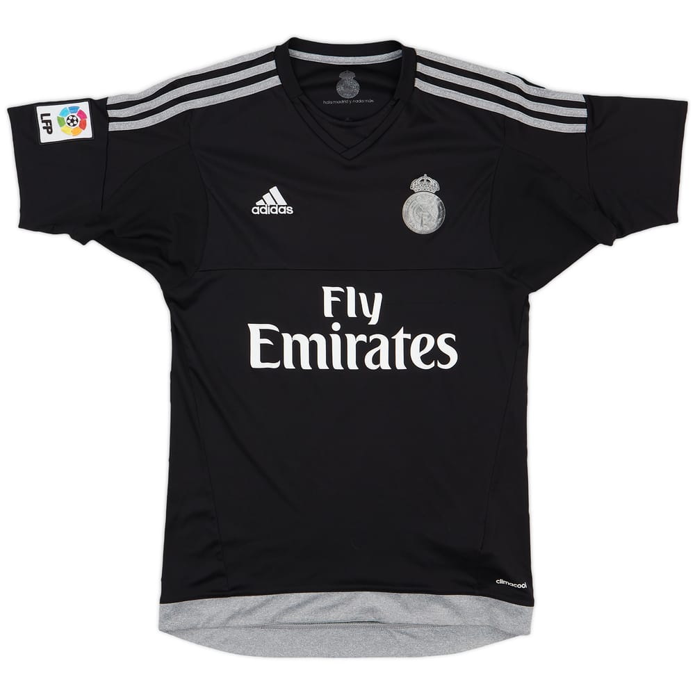 2015-16 Real Madrid S/S GK Away Shirt - 4/10 - (S)