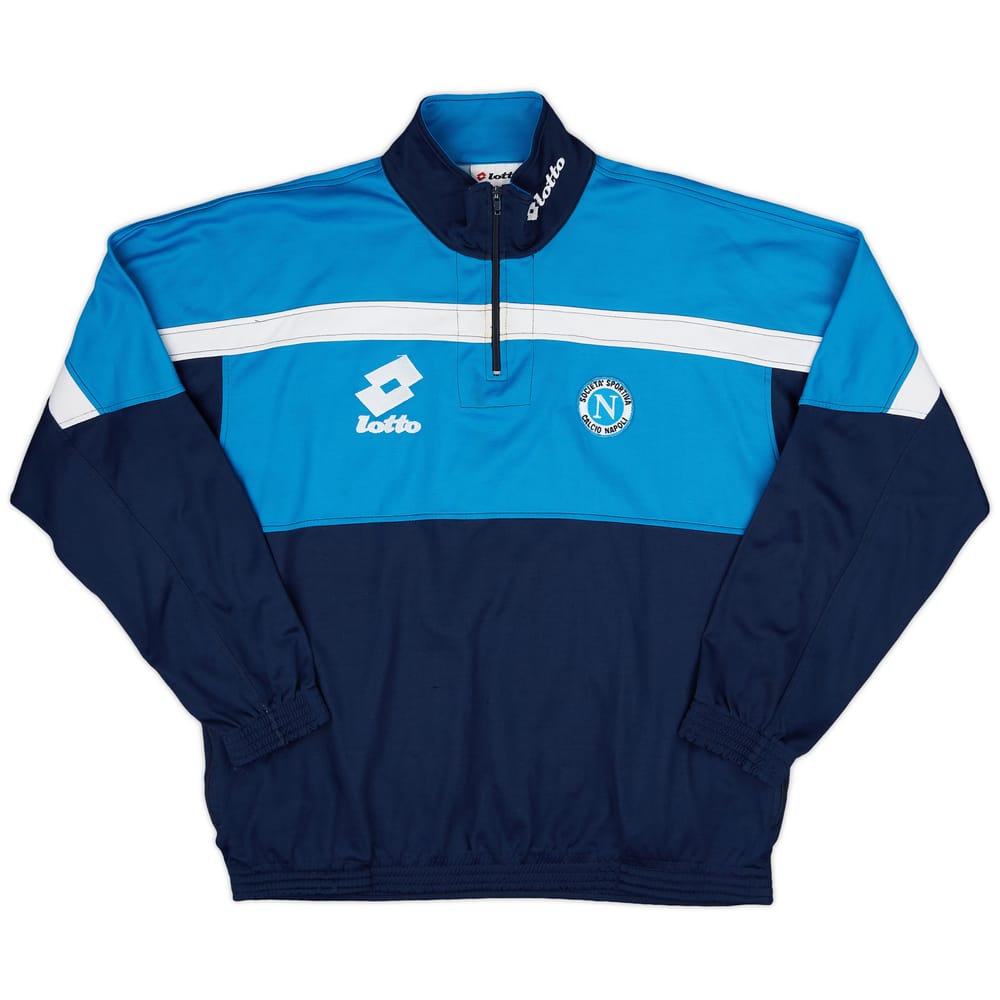 1994-96 Napoli Lotto Track Jacket - 7/10 - (XL)