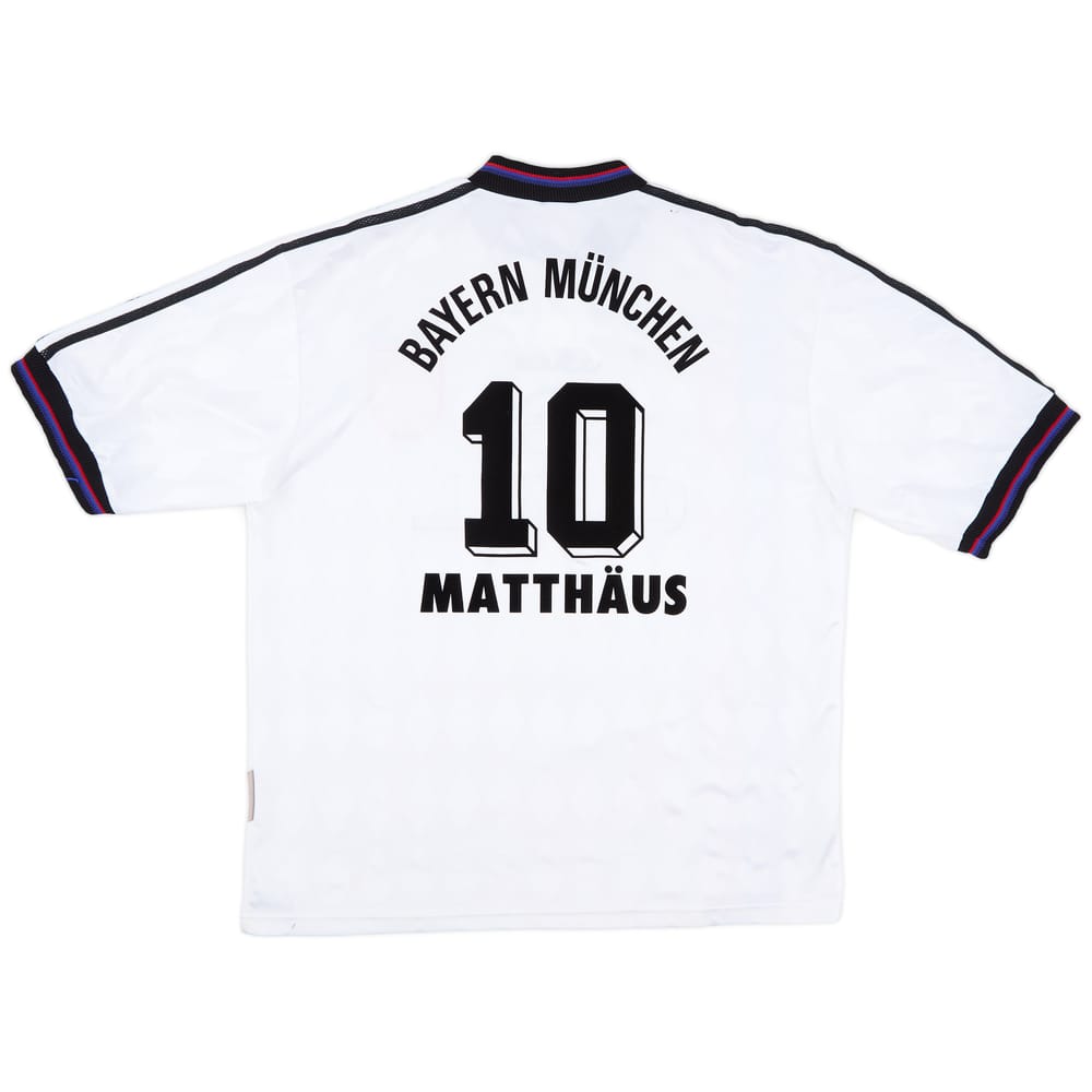 1996-98 Bayern Munich Away Shirt Matthaus #10 - 9/10 - (XL)