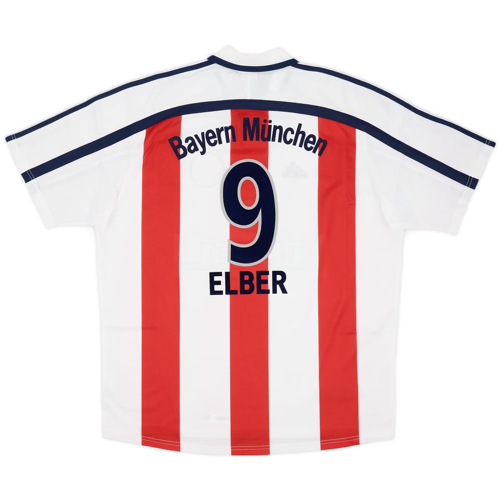 2000-01 Bayern Munich Away Shirt Elber #9 (XL)