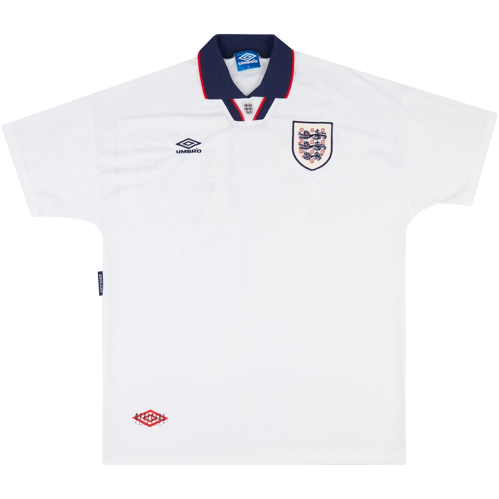 1994-95 England Match Issue Home Shirt #11 (McManaman)
