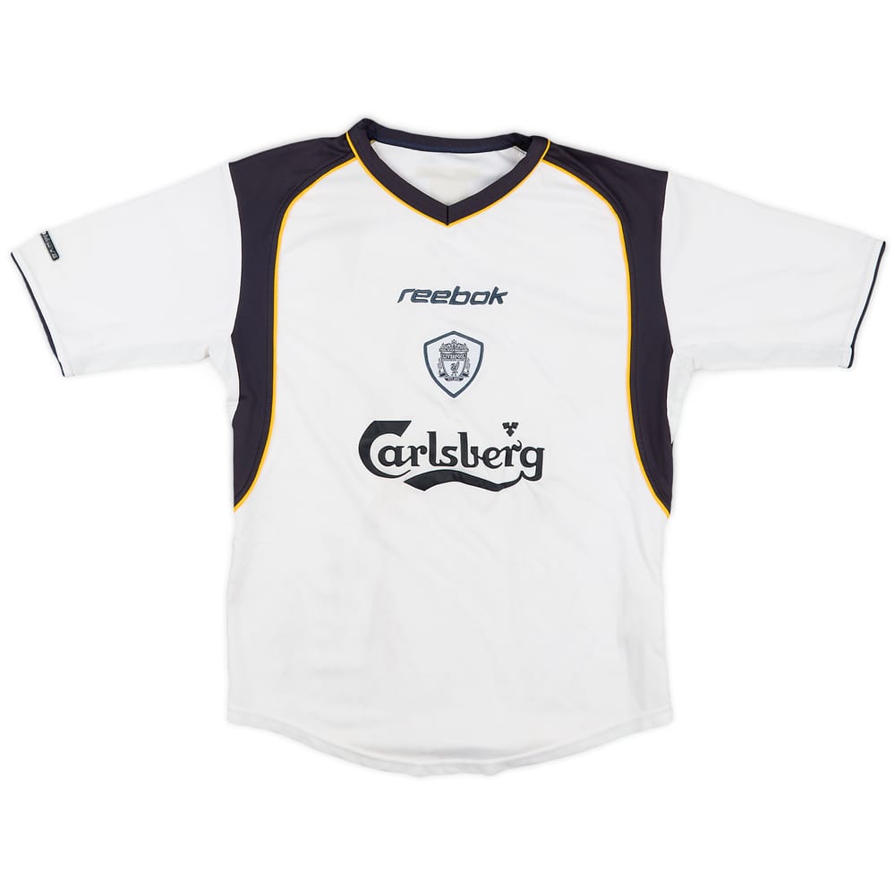 2001-03 Liverpool Away Shirt - 8/10 - (L.Boys)