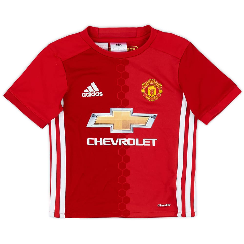 2016-17 Manchester United Home Shirt - 8/10 - (2-3 Years)