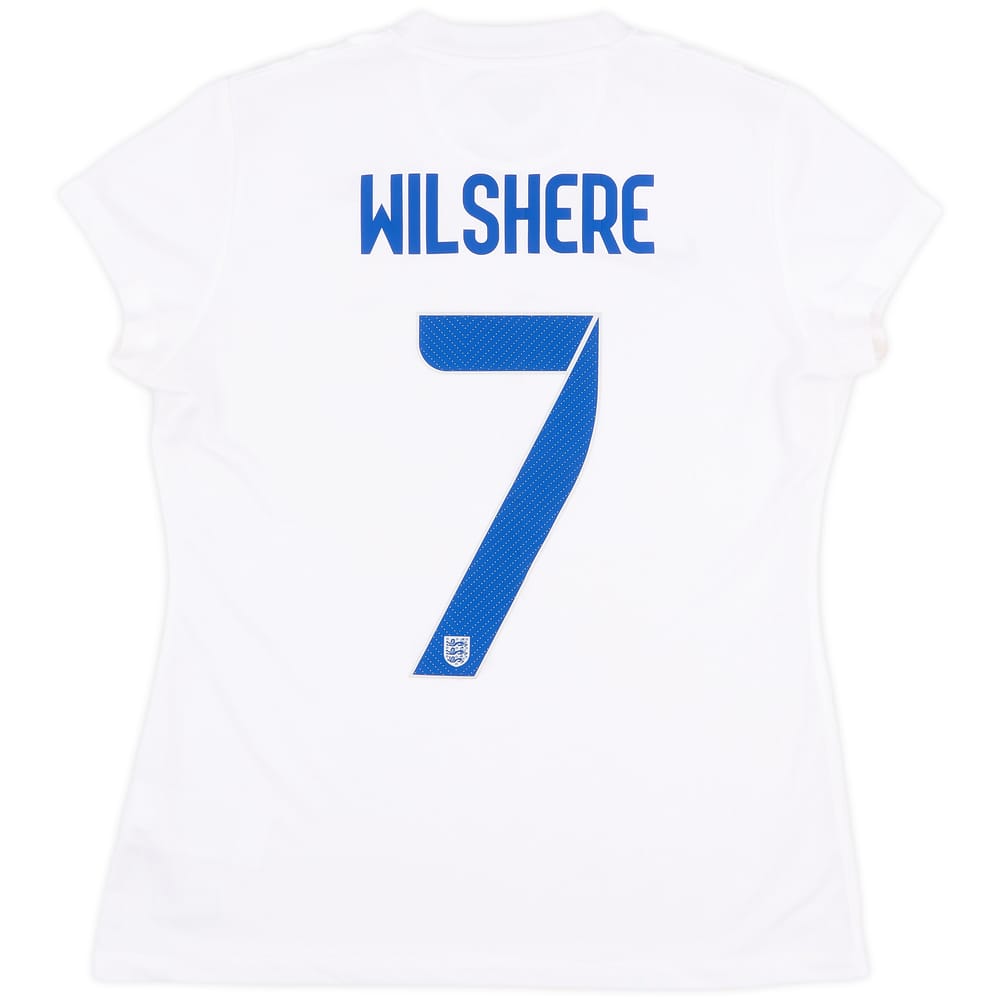 2014-15 England Home Shirt Wilshere #7- 6/10 - (Women's L)