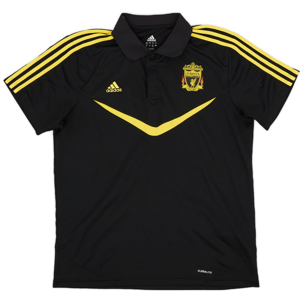 2010-11 Liverpool adidas Polo Shirt - 8/10 - (L)